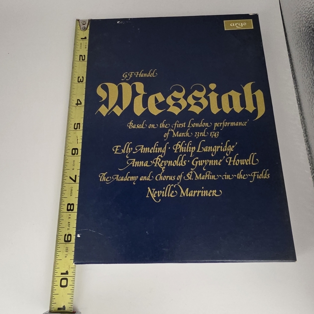 Handel's Messiah Box Cassettes - Picture 7 of 14